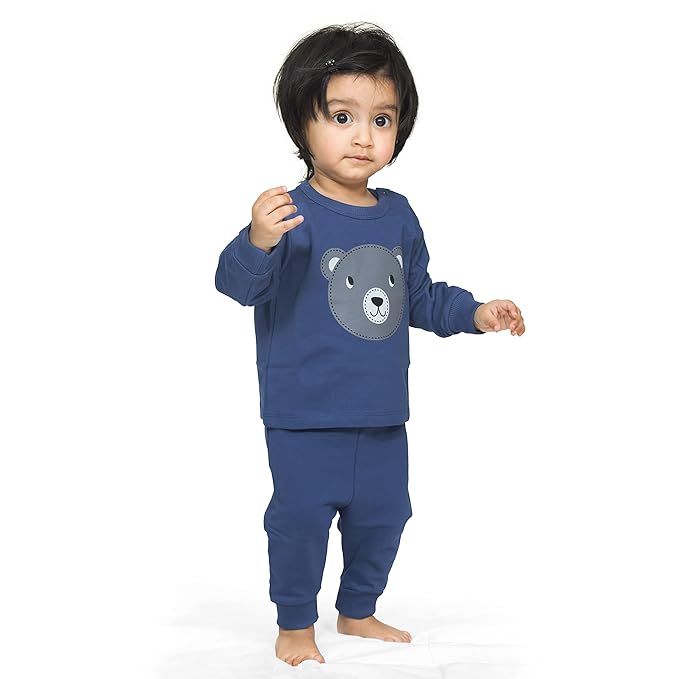 Real Basics Unisex Cotton Fleece Full Sleeve Track Suit for Boys & Girls - Image 3